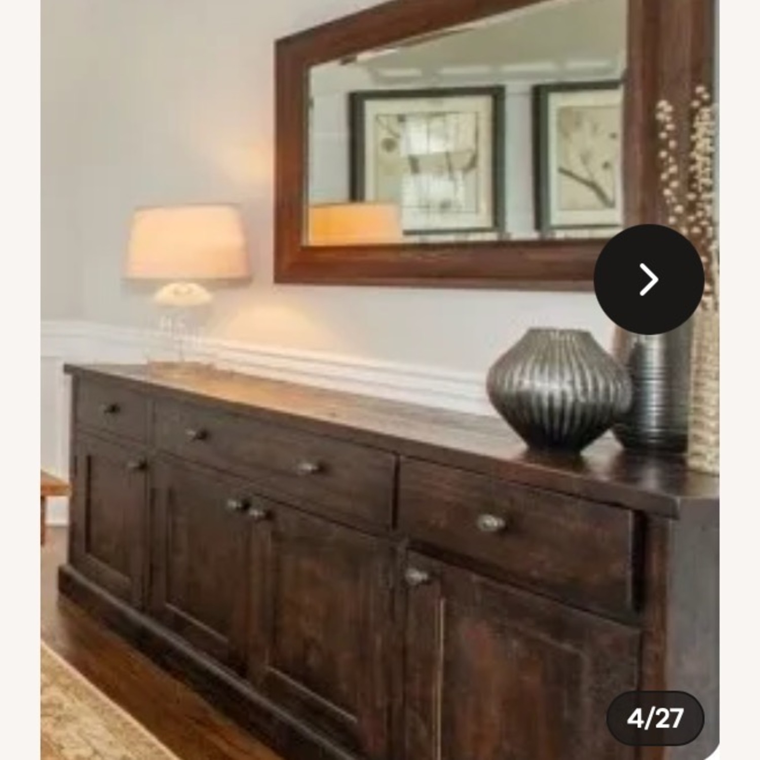 Restoration Hardware Wood Sideboard - image-6