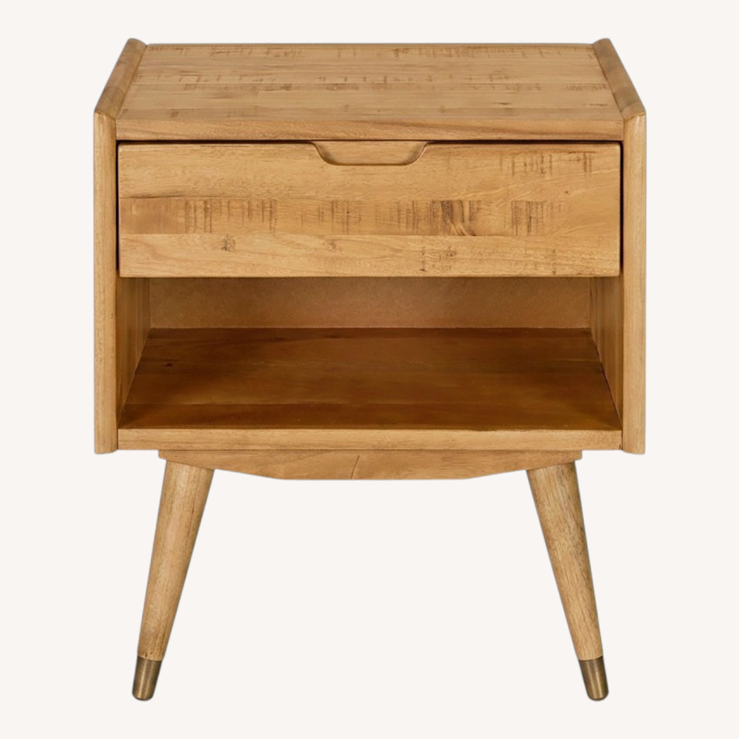 Scandinavian Designs Natural Wood Nightstands - image-0