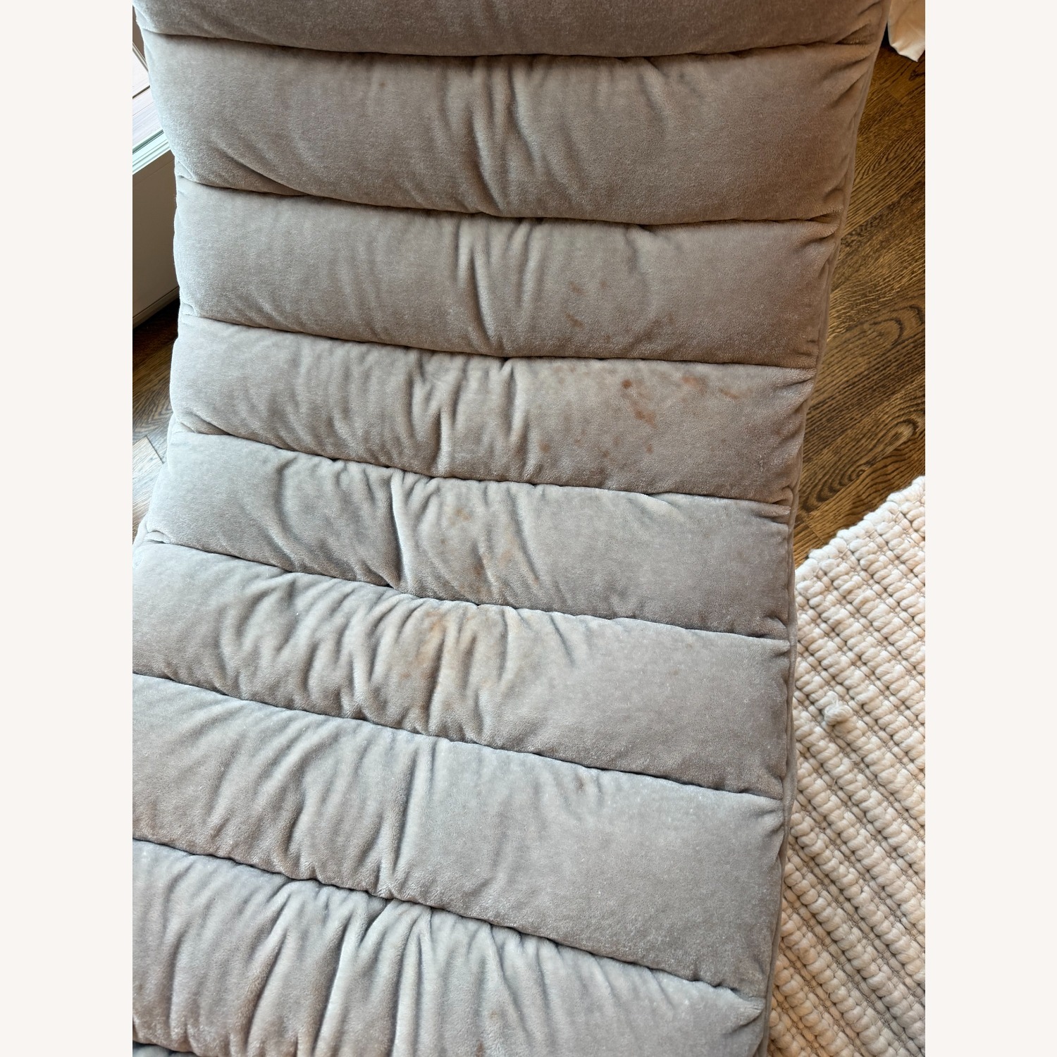 Restoration Hardware Light Gray Accent Chair - image-3