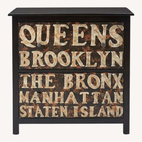 Used Bob's Discount Furniture Dark Brown Chest for sale on AptDeco