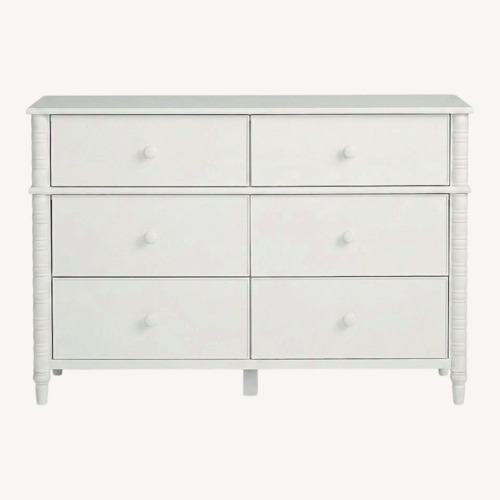Used Pottery Barn Teen White Wood Dresser for sale on AptDeco