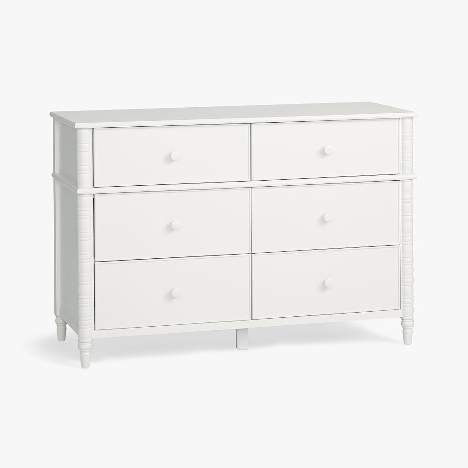 Pottery Barn Teen White Wood Dresser - image-6