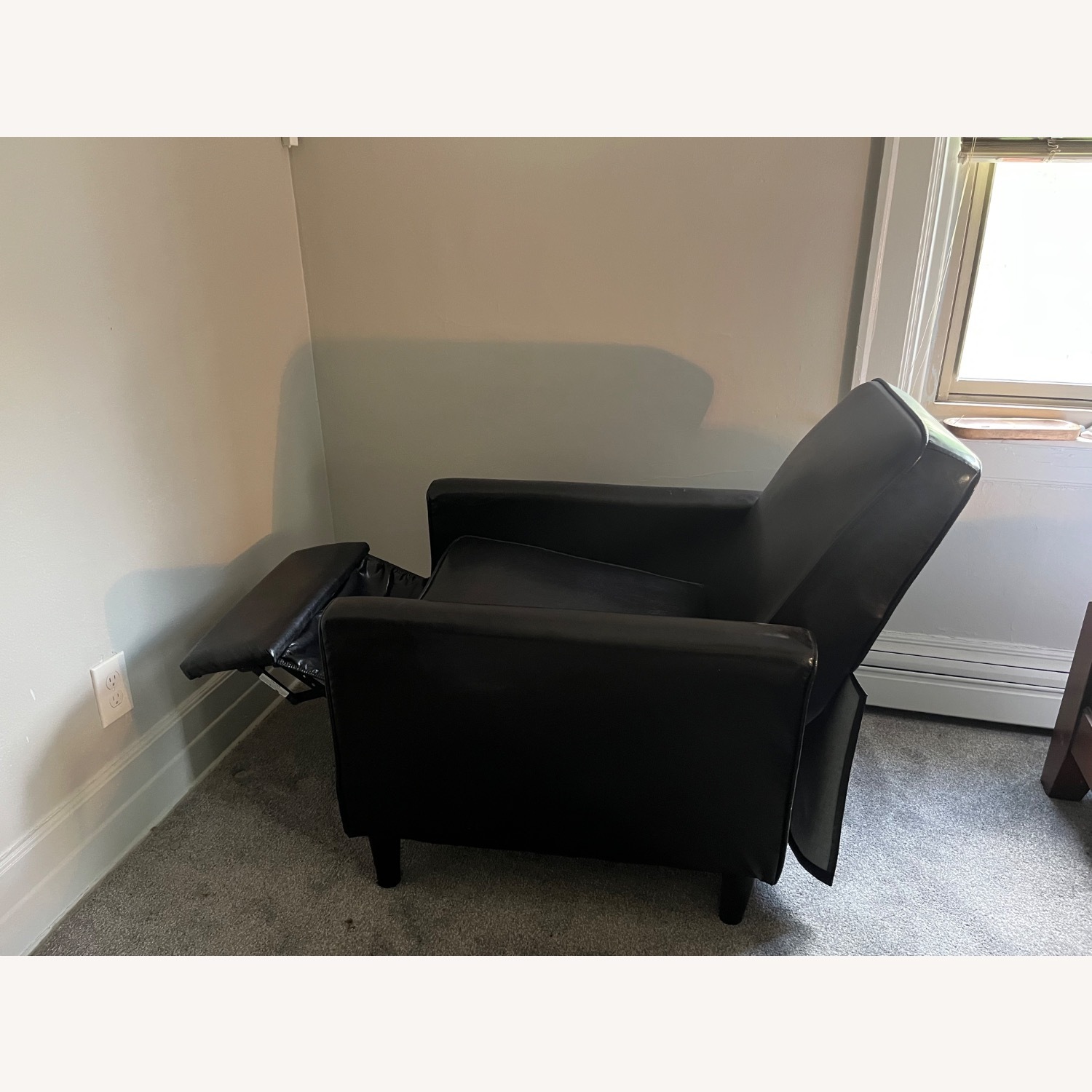 IKEA Black Reclining Chair - image-2