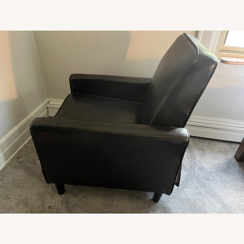 Used IKEA Black Reclining Chair for sale on AptDeco