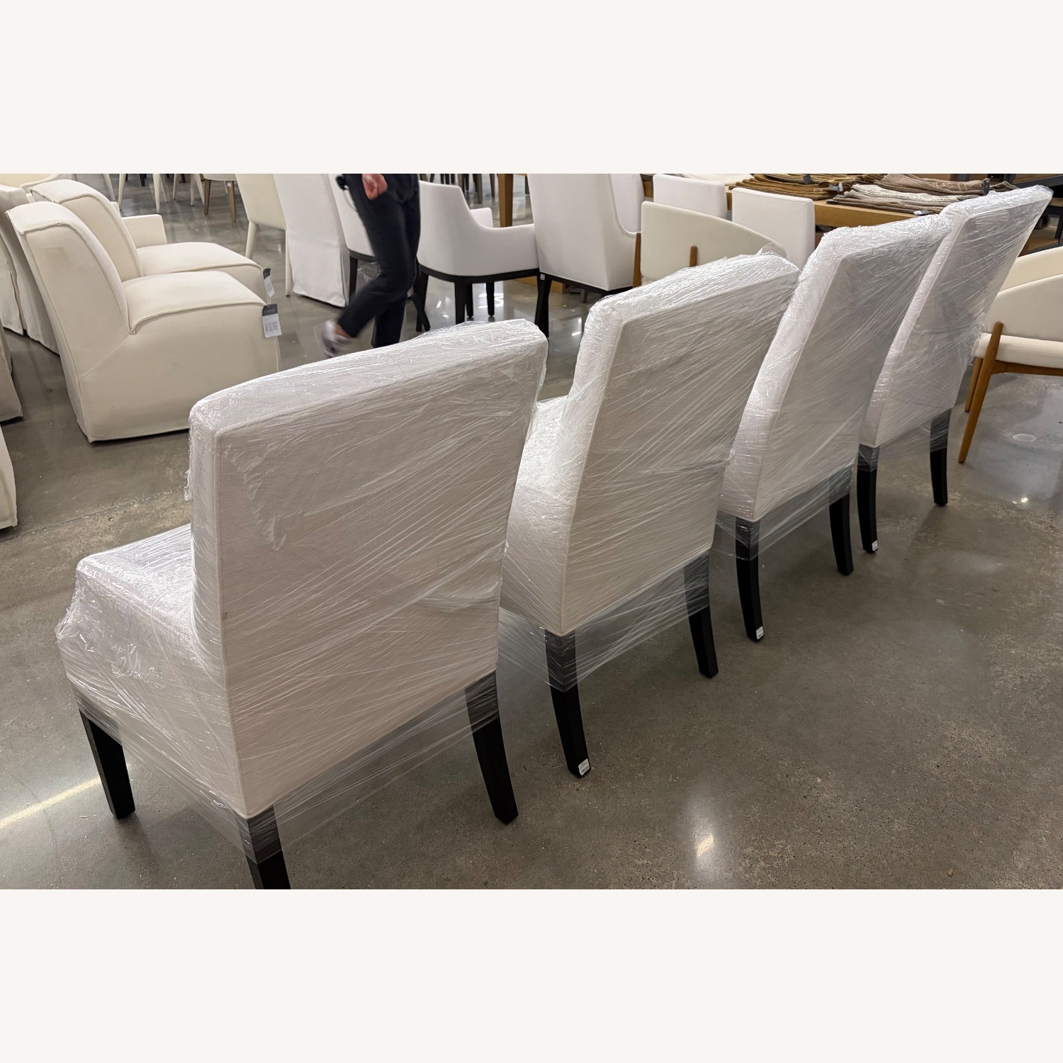 Restoration Hardware Bennett Parson Chairs Floor Model - image-11