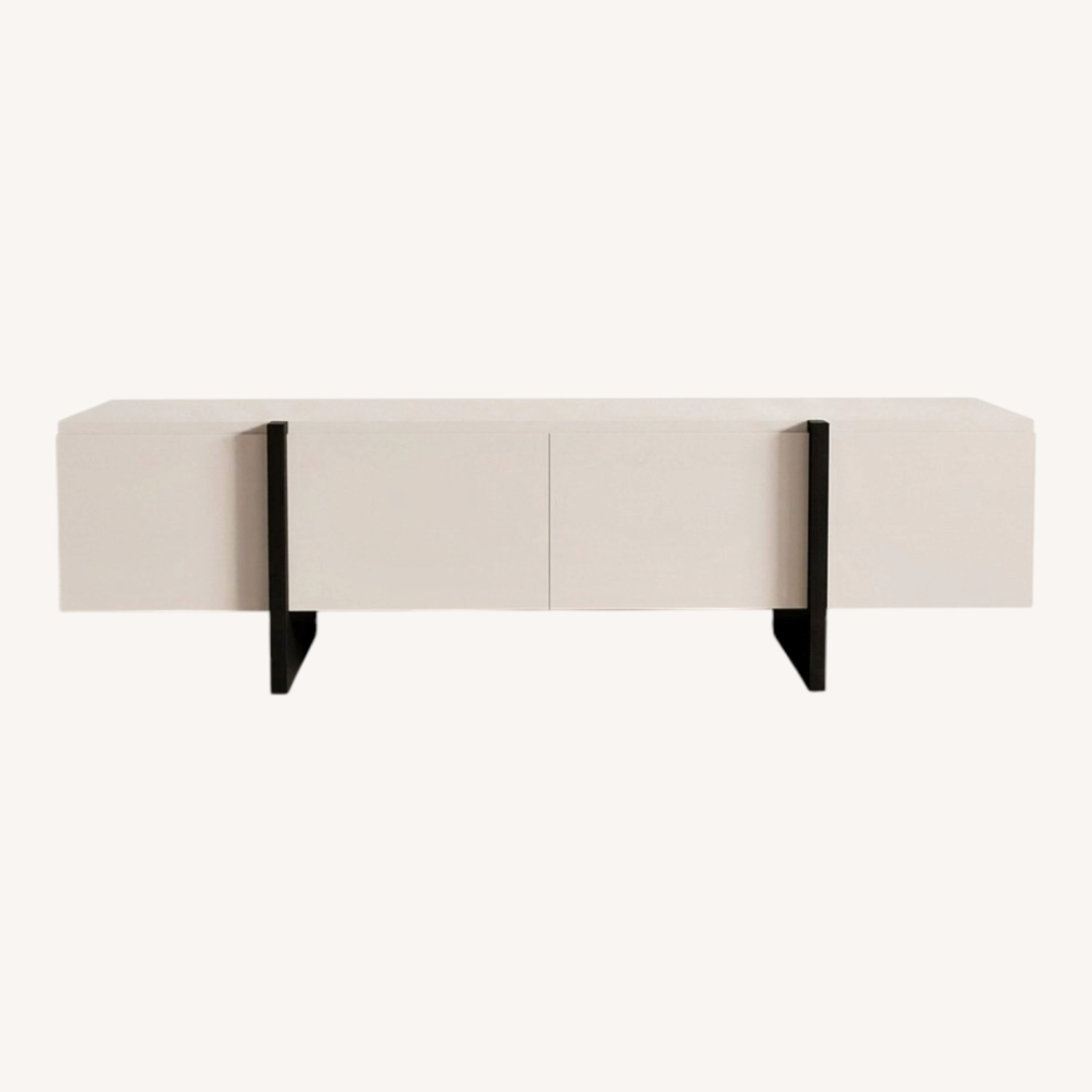 Bed Bath & Beyond Light Brown Wood Media Storage - image-0