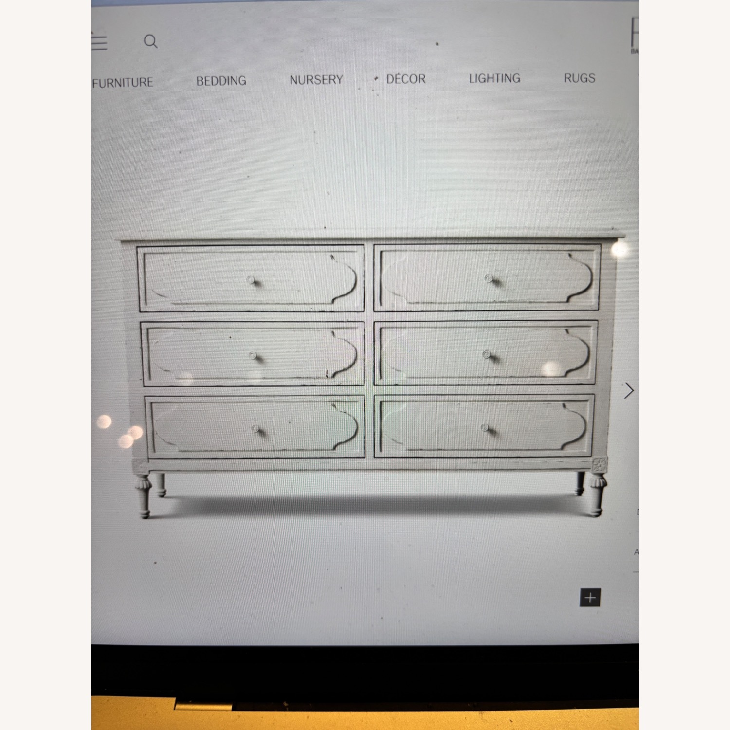 Restoration Hardware Baby & Child Bellina Dresser - image-11