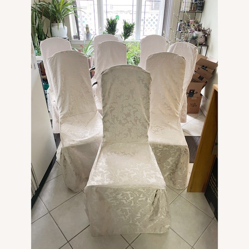 Used Broyhill Set of 8 Vintage Dining Chairs for sale on AptDeco