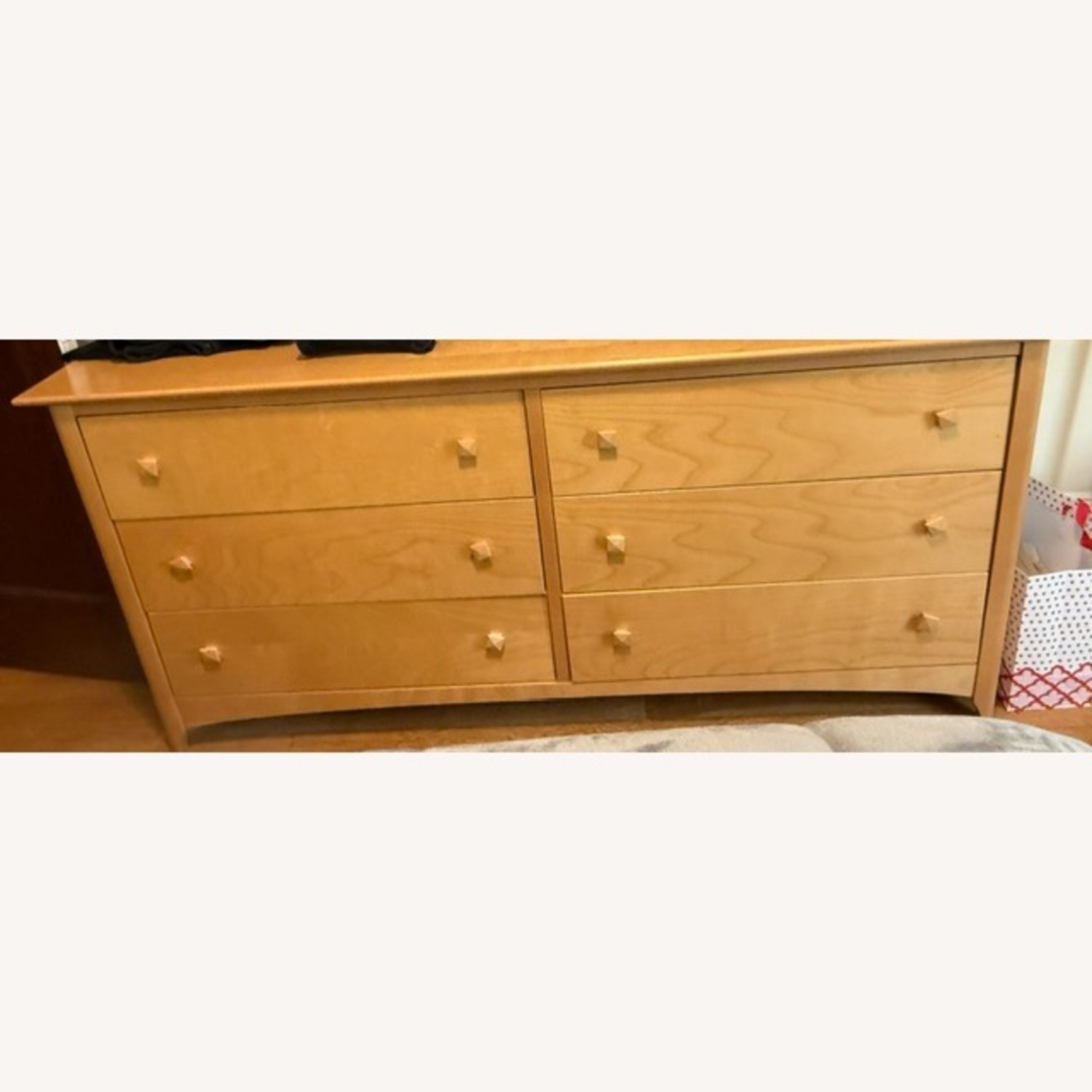 Light Brown Wood Dresser - image-1