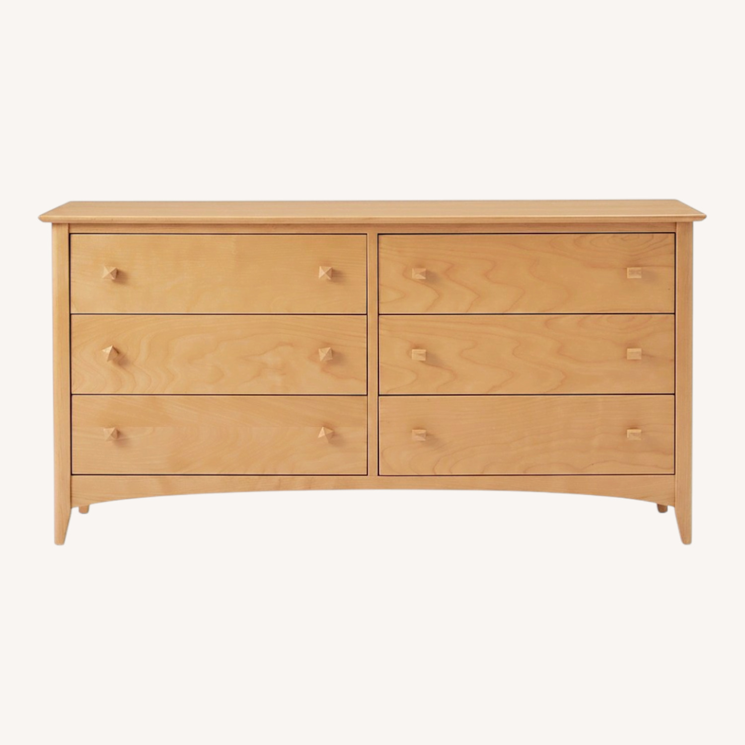 Light Brown Wood Dresser - image-0