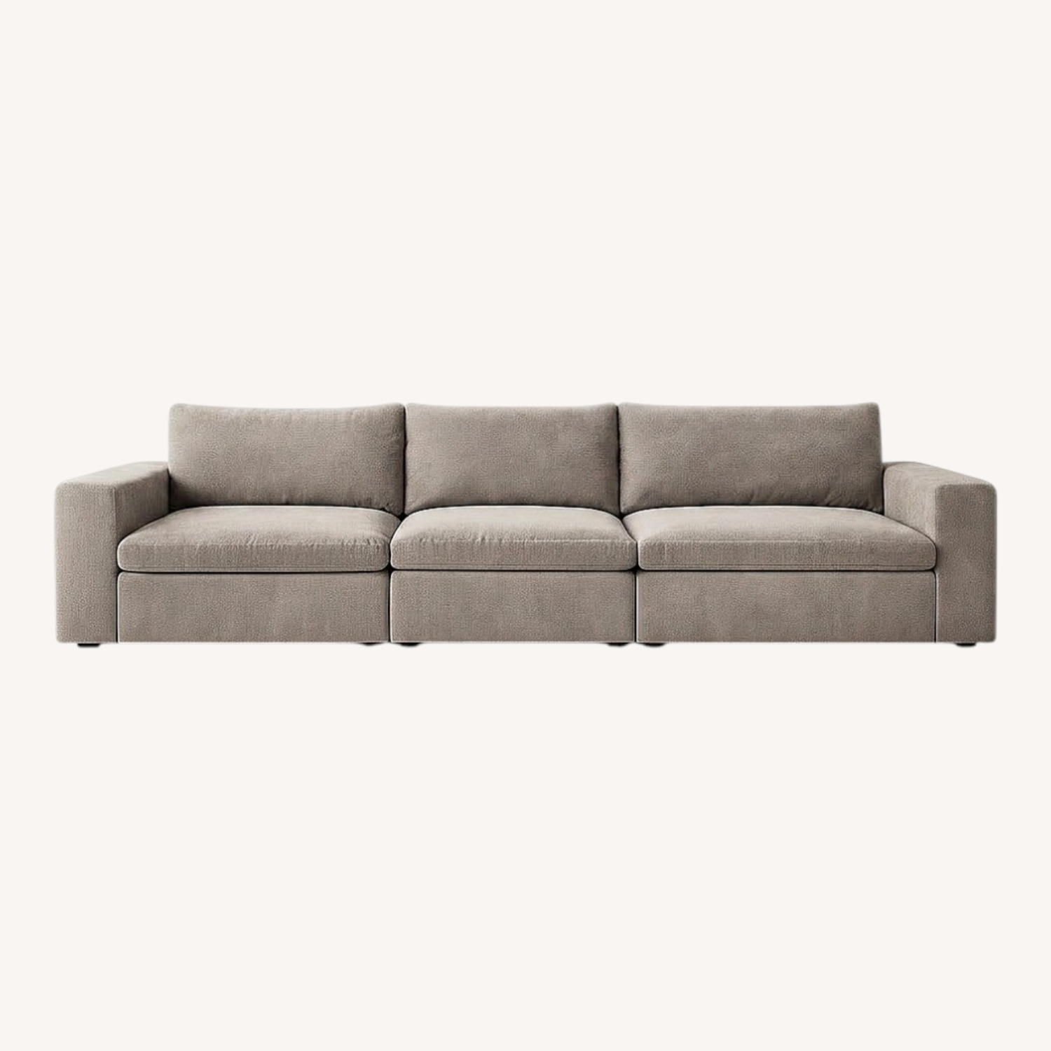 West Elm Harmony 3 Piece Modular Sectional - image-0
