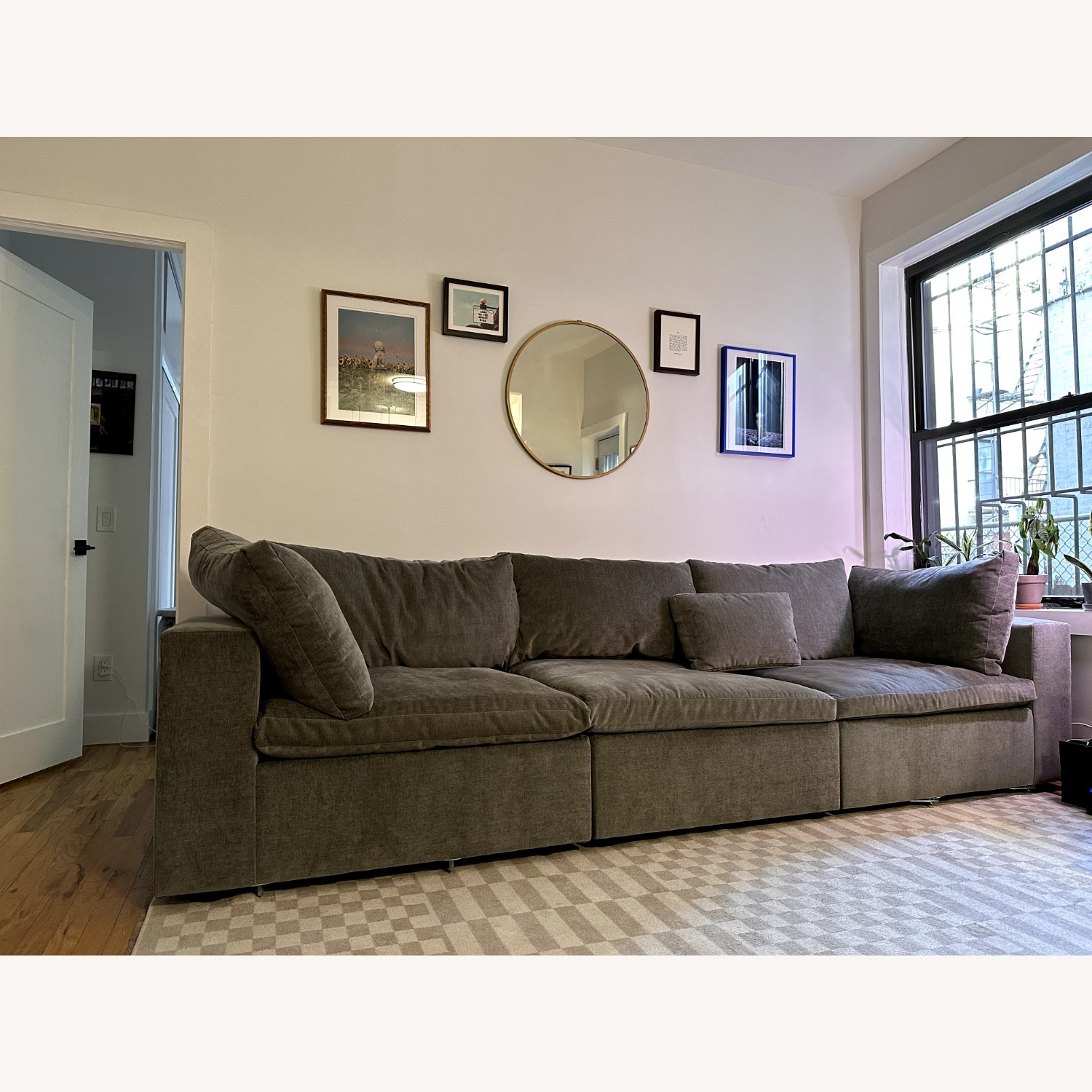 West Elm Harmony 3 Piece Modular Sectional - image-3