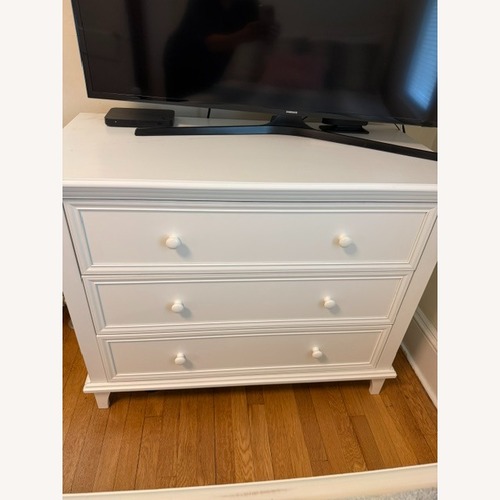 Used White Wood Dresser for sale on AptDeco
