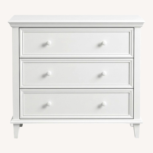 Used White Wood Dresser for sale on AptDeco