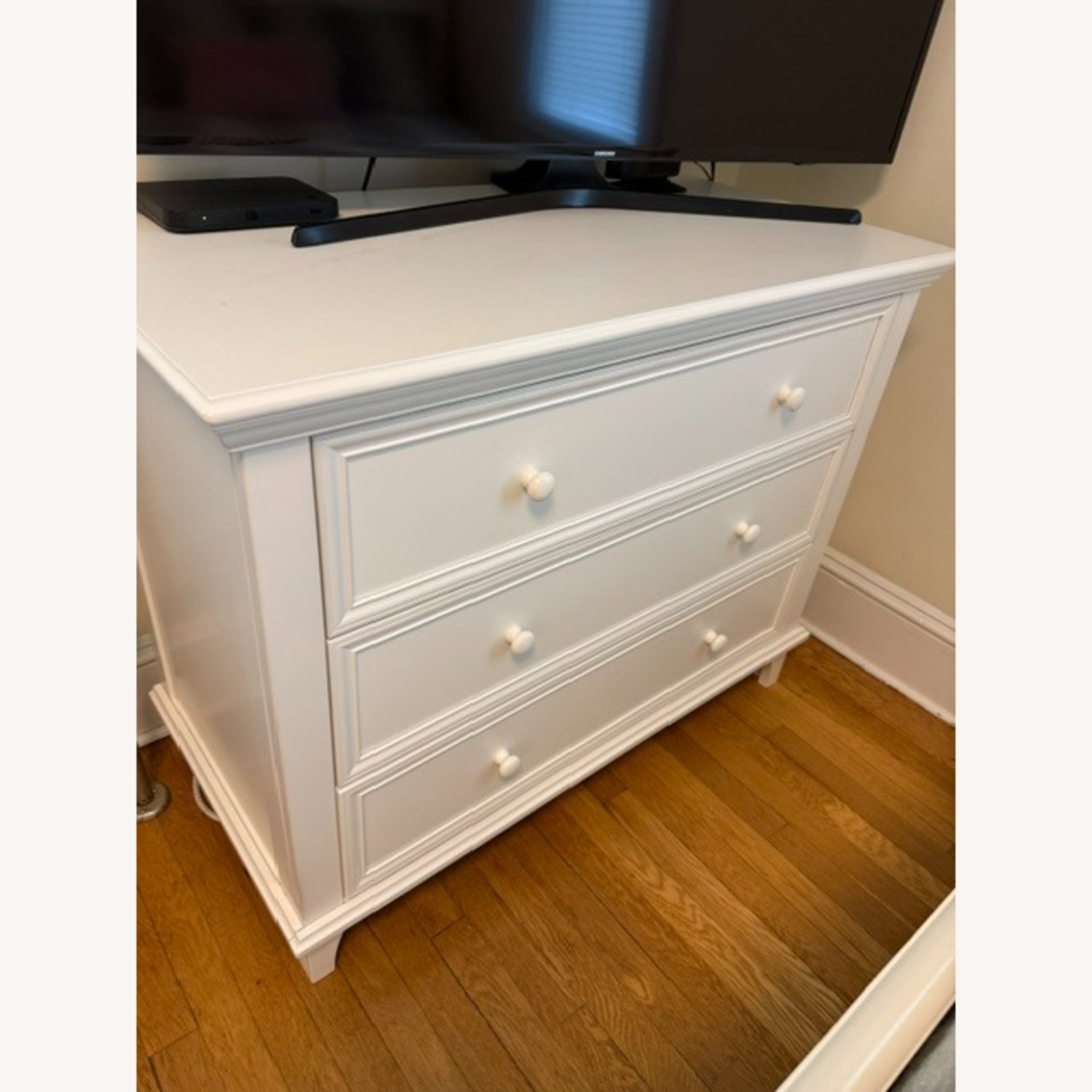 White Wood Dresser - image-2