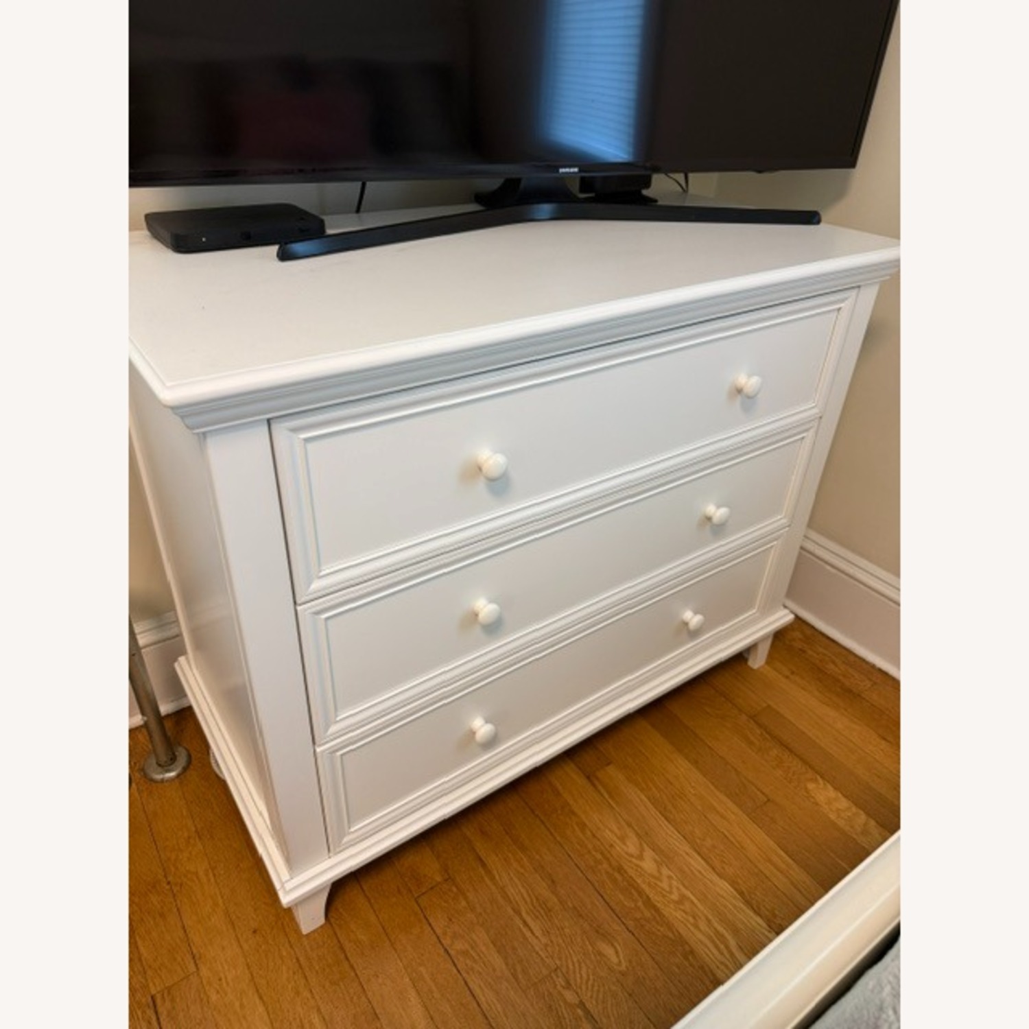 White Wood Dresser - image-3
