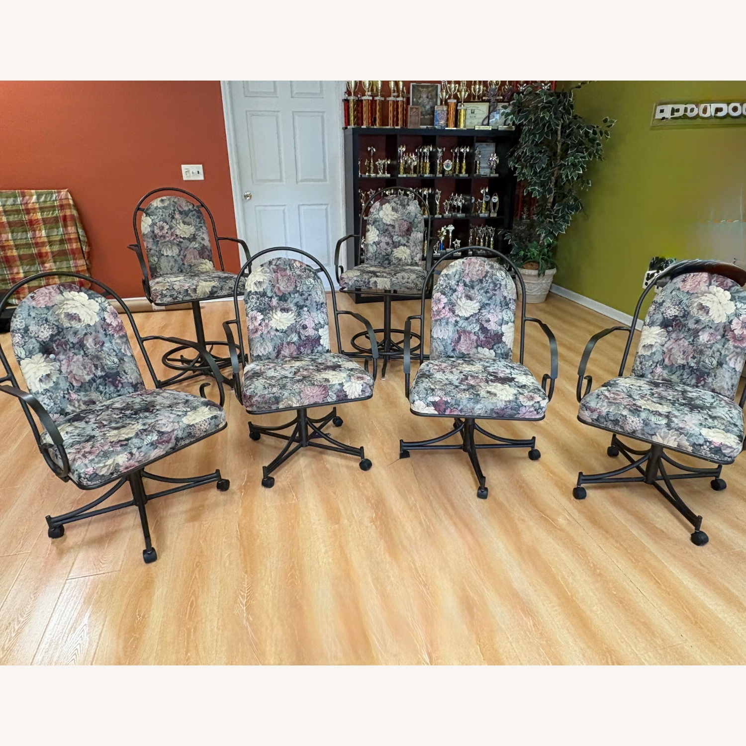 Ashley Furniture Metal Dining Chairs - image-1