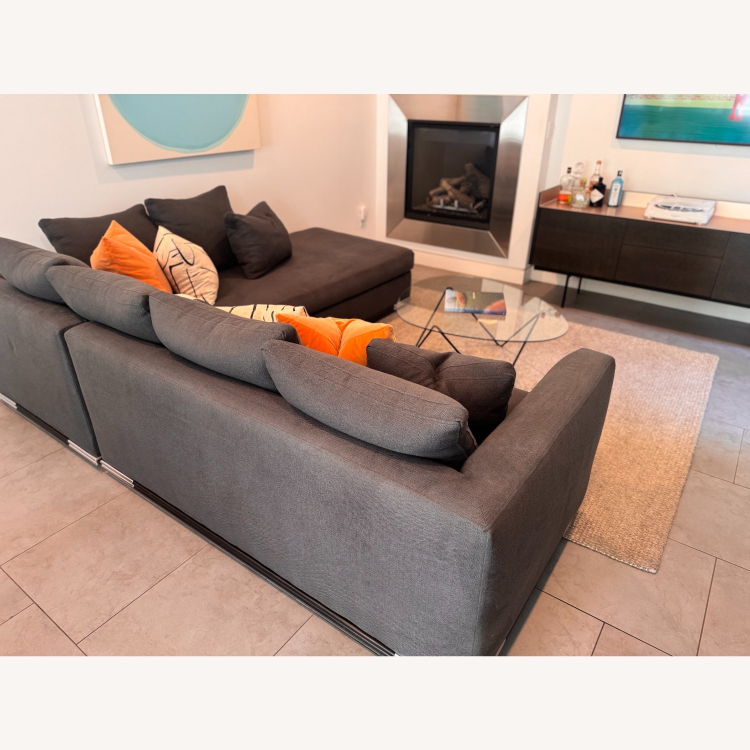 Nathan Anthony Architechte 2 Piece Sectional - image-3