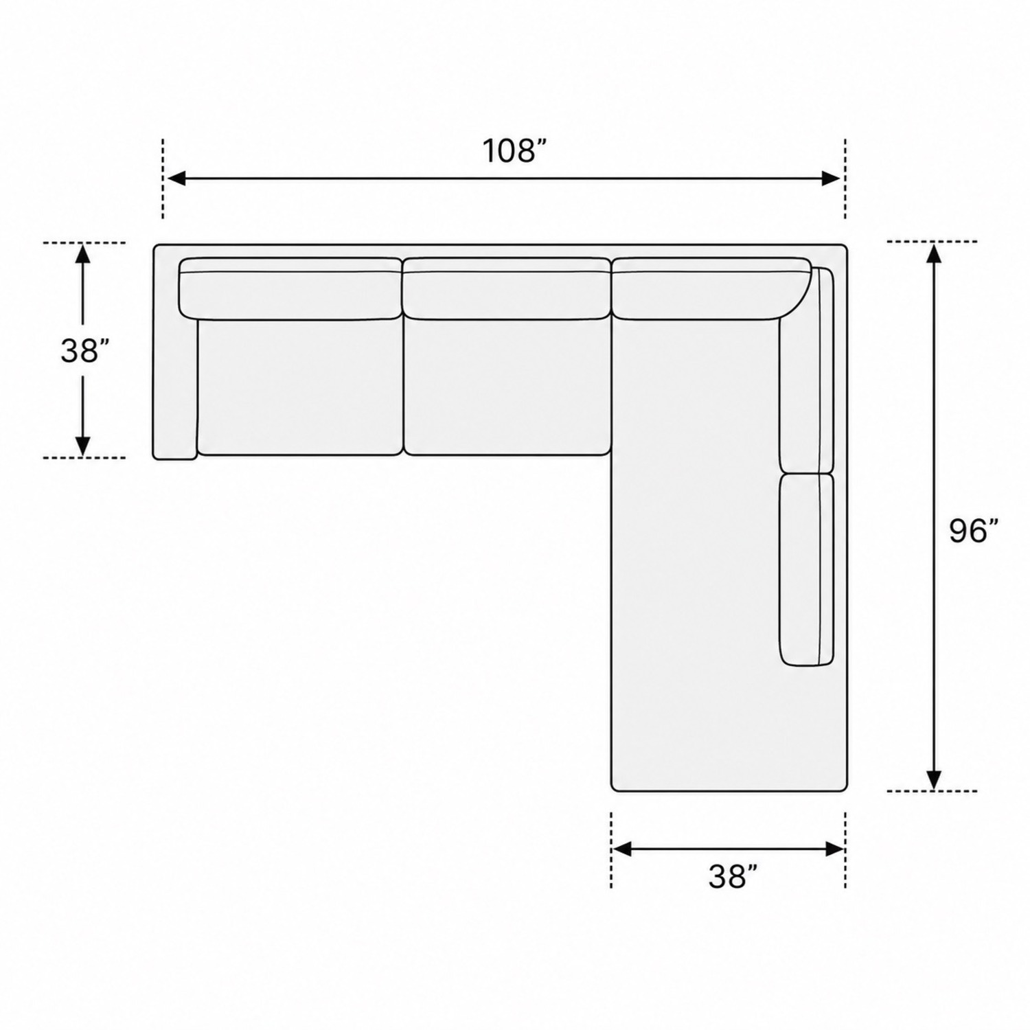 Nathan Anthony Architechte 2 Piece Sectional - image-12