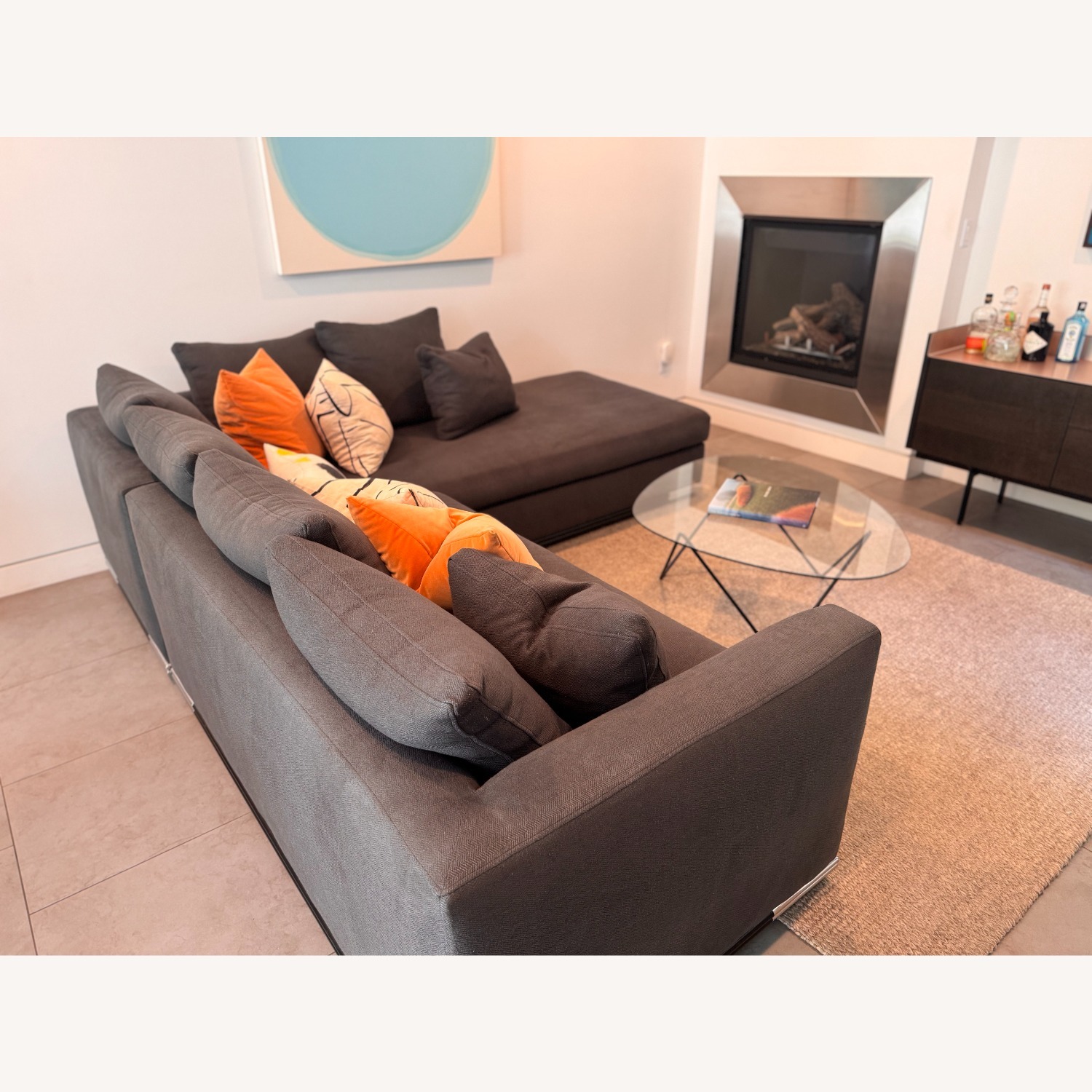 Nathan Anthony Architechte 2 Piece Sectional - image-9