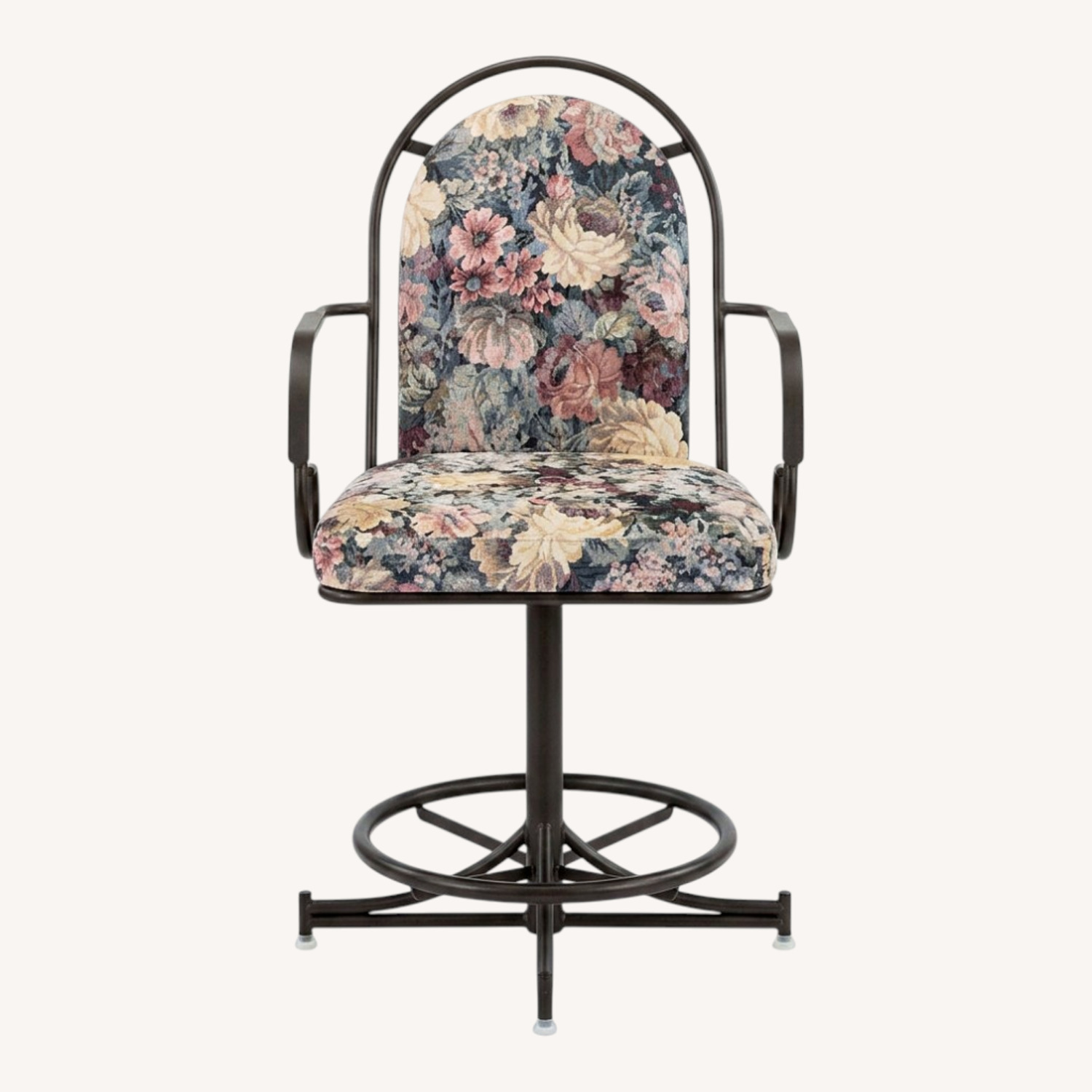 Ashley Furniture Black Fabric Stools - image-0