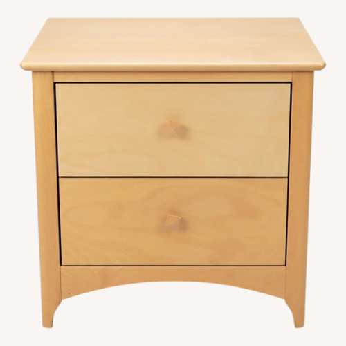 Used Light Brown Wood Nightstand for sale on AptDeco