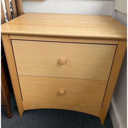 Used Light Brown Wood Nightstand for sale on AptDeco
