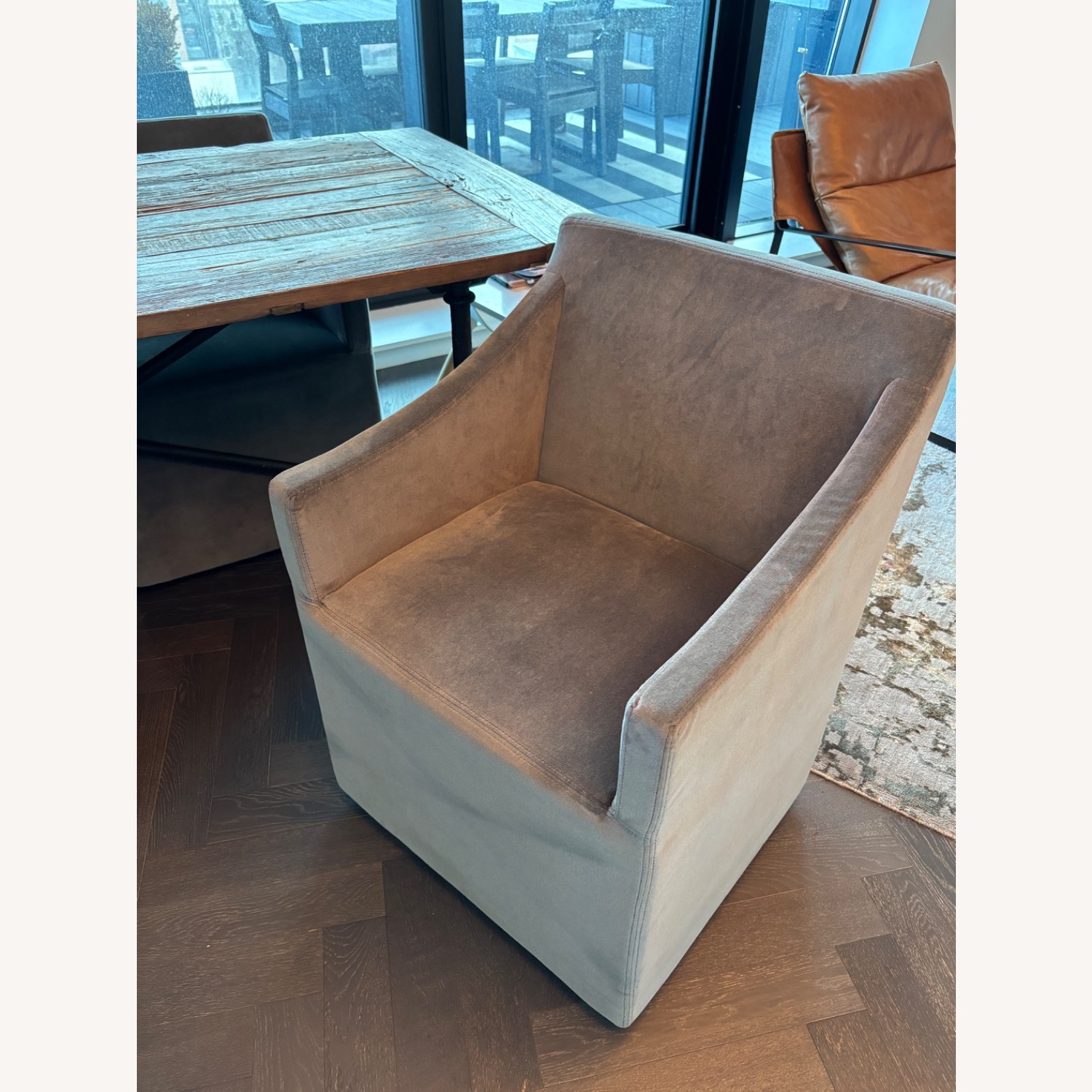 Restoration Hardware Ellison Slope Armchair - image-4