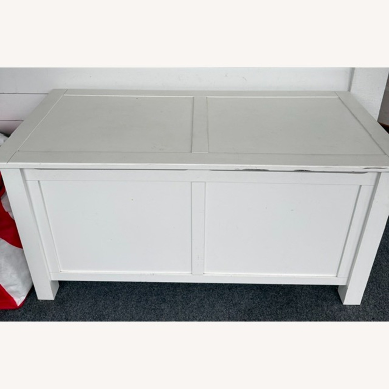 Bellini White Wood Chest - image-2