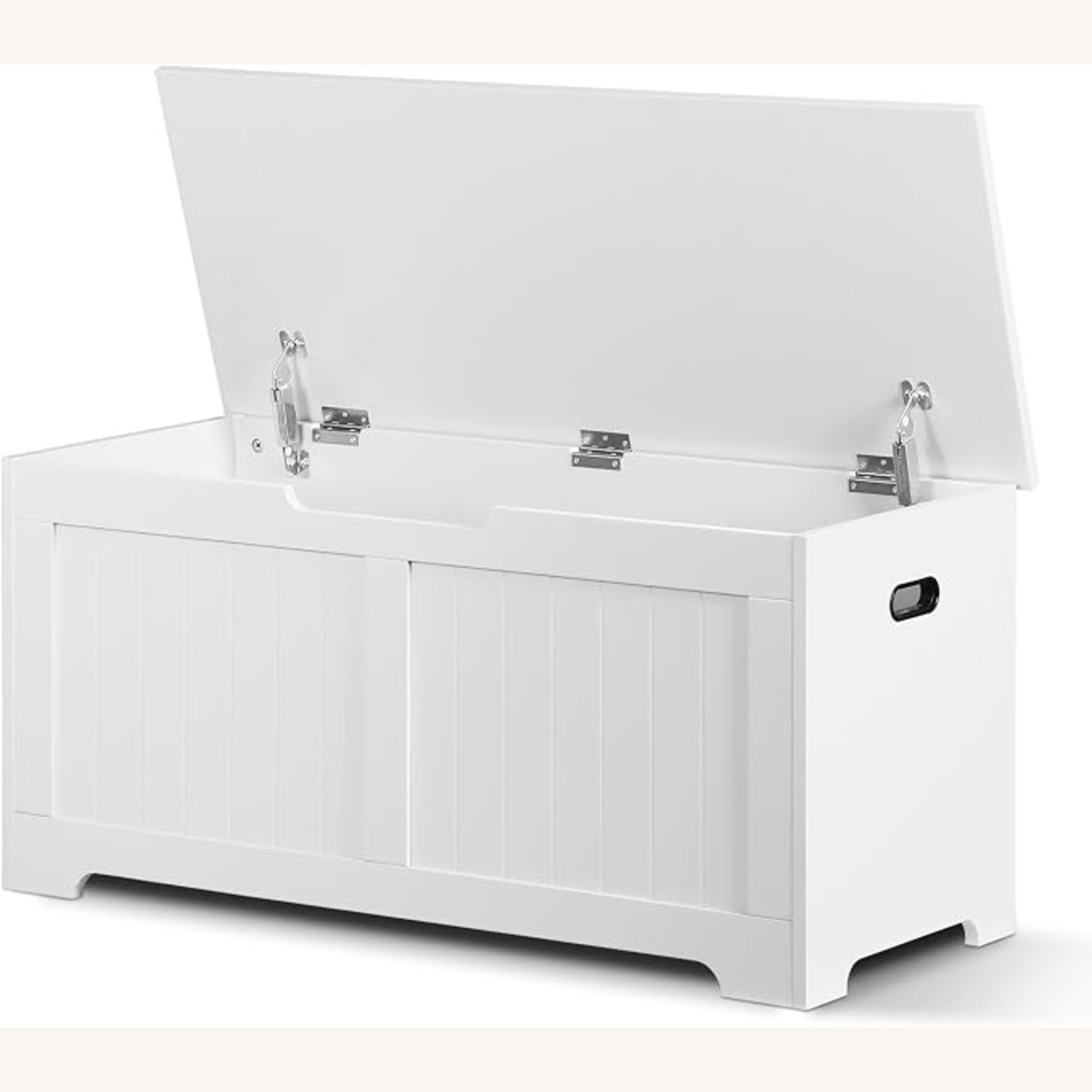 Bellini White Wood Chest - image-4