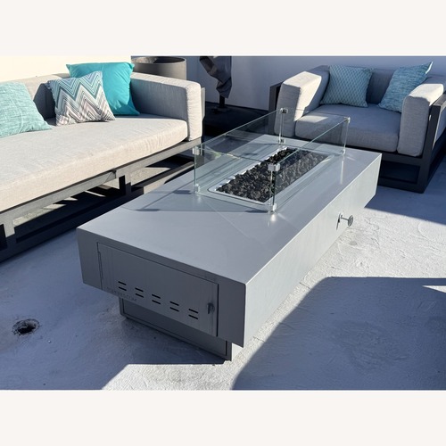 Used Outdoor Matchlit Propane Firepit for sale on AptDeco