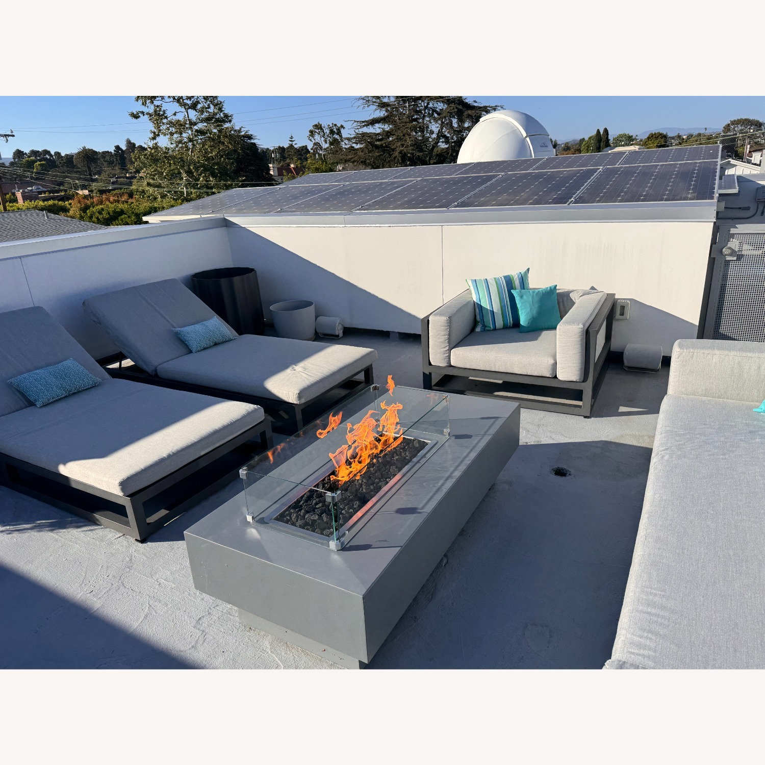 Outdoor Matchlit Propane Firepit - image-8