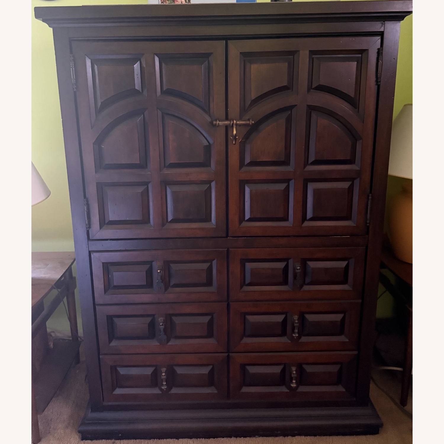 Drexel Lots of Storage Armoire  - image-3