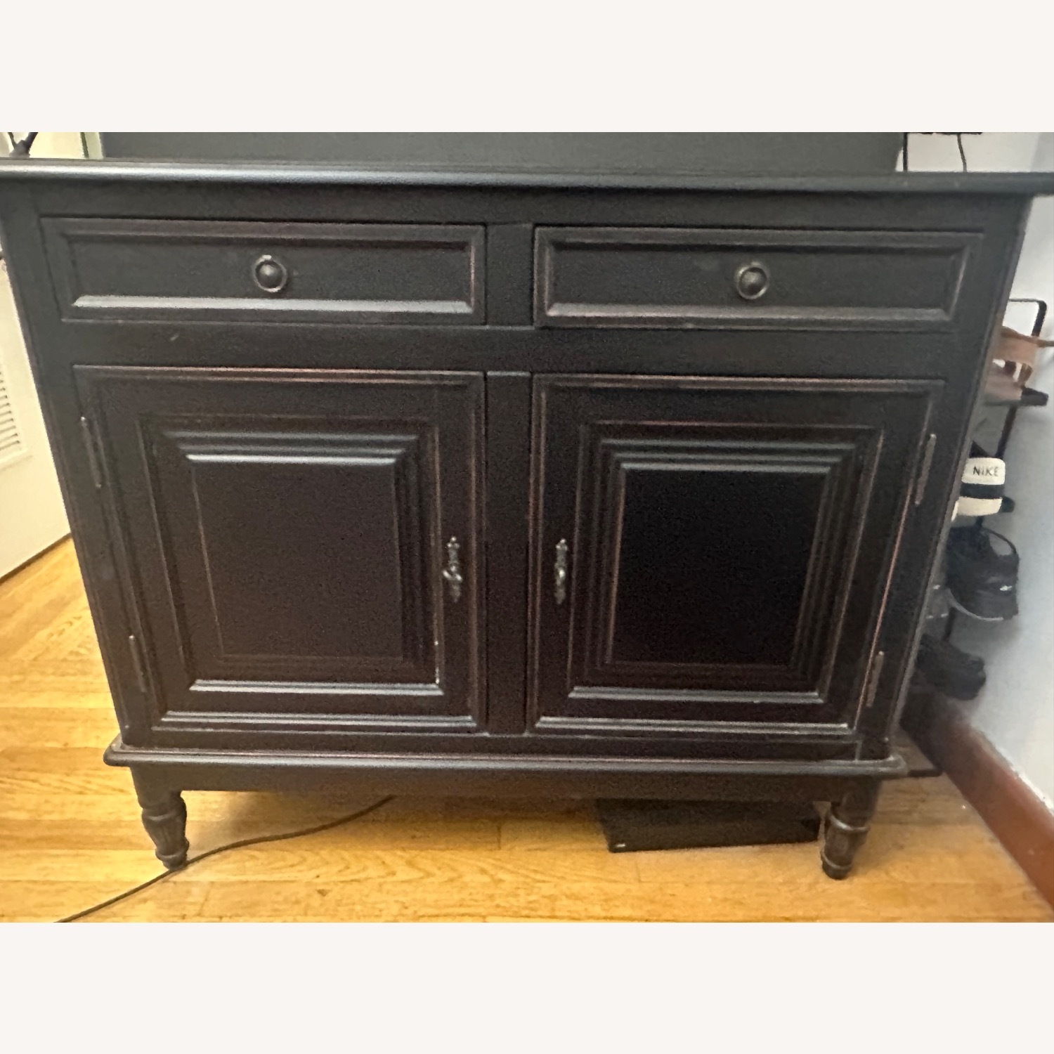 Ballard Designs Dehavilland Black Wood Sideboard - image-1