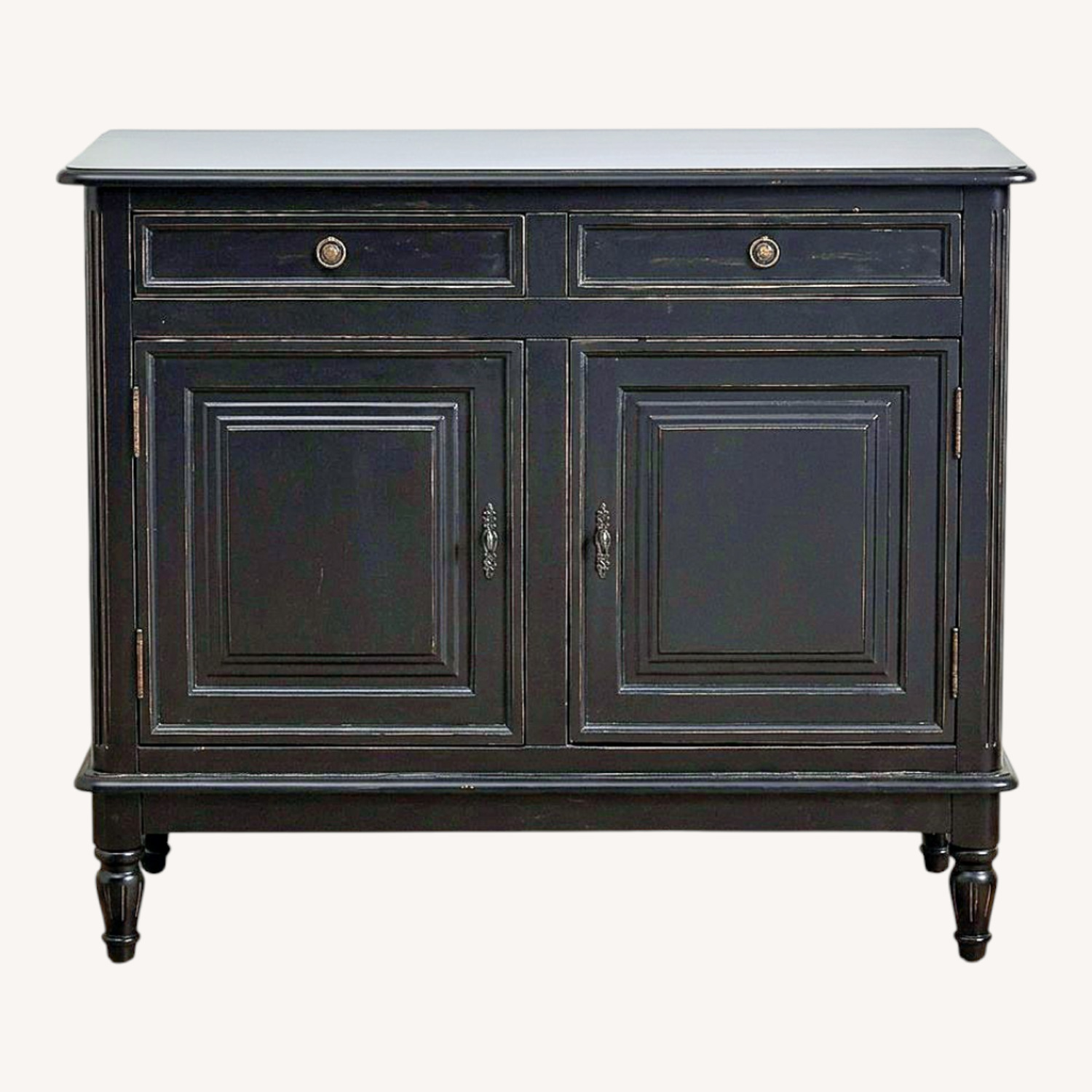 Ballard Designs Dehavilland Black Wood Sideboard - image-0