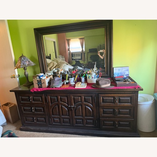 Used Drexel Dark Brown Dresser for sale on AptDeco