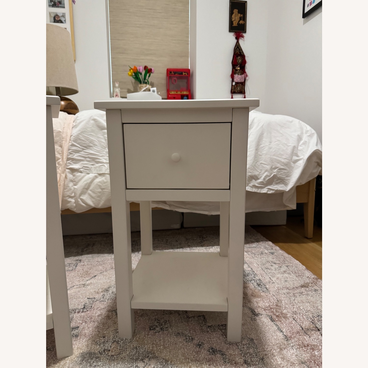 Pottery Barn Kids White Nightstands - image-5