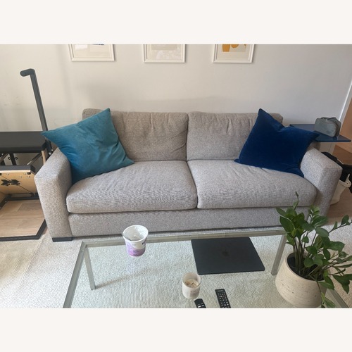 Used Room & Board Metro Light Gray 2 Seater Sofa for sale on AptDeco