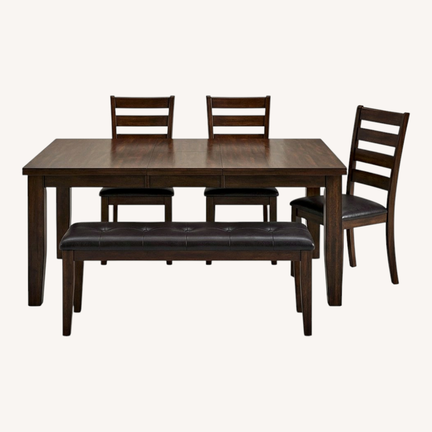Intercon Kona Dark Brown Wood Dining Set - image-0