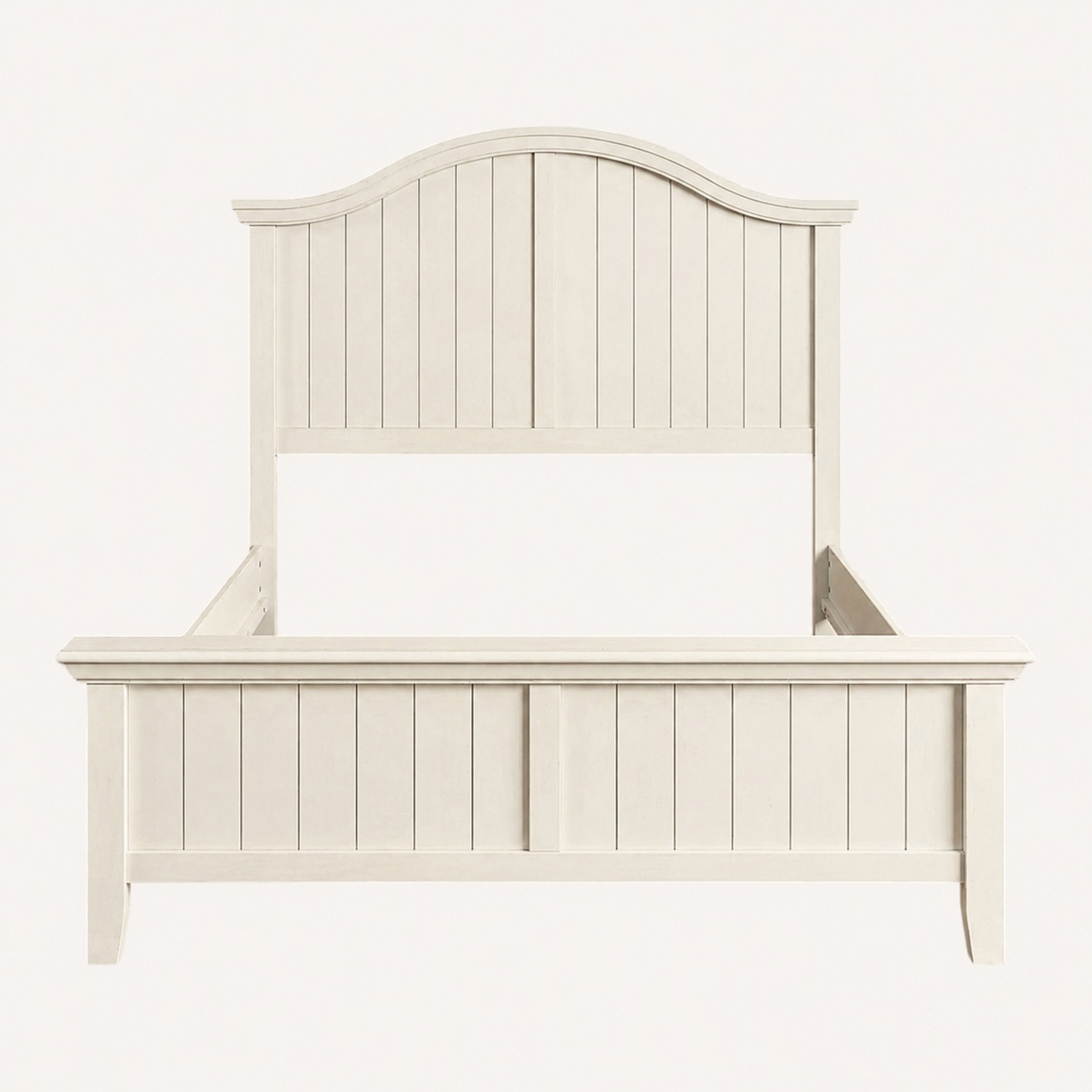 Vaughan Bassett Ivory Bed Frame - image-0