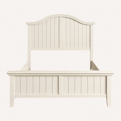Used Vaughan Bassett Ivory Bed Frame for sale on AptDeco