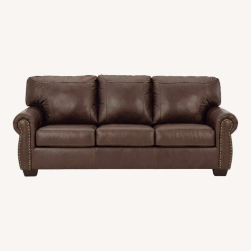Used Ashley Furniture Dark Brown 3+ Seater Sofa for sale on AptDeco