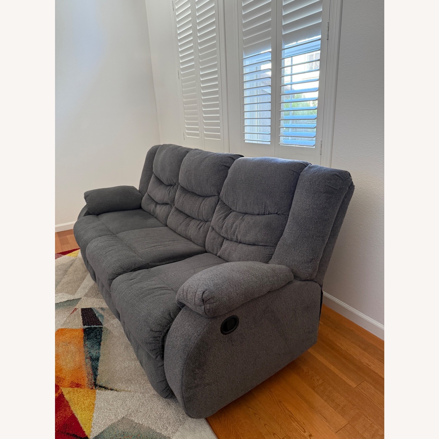 Ashley Furniture Fabric 3+ Seater Sofa - image-3