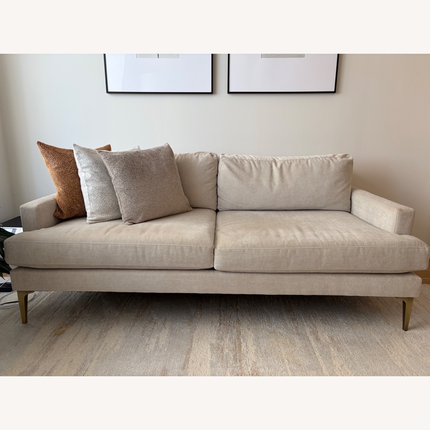 West Elm Andes Sofa 77" - image-1