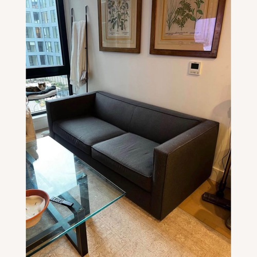 Used CB2 Dark Gray Wool 3+ Seater Sofa for sale on AptDeco
