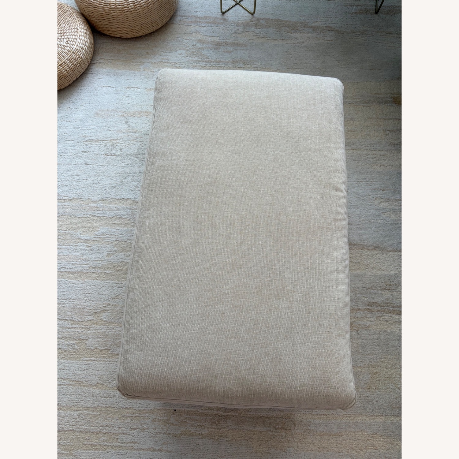 West Elm Andes Chair Ottoman - image-2