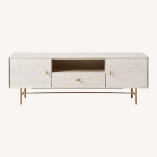 Used West Elm Modernist Media Storage 68" for sale on AptDeco