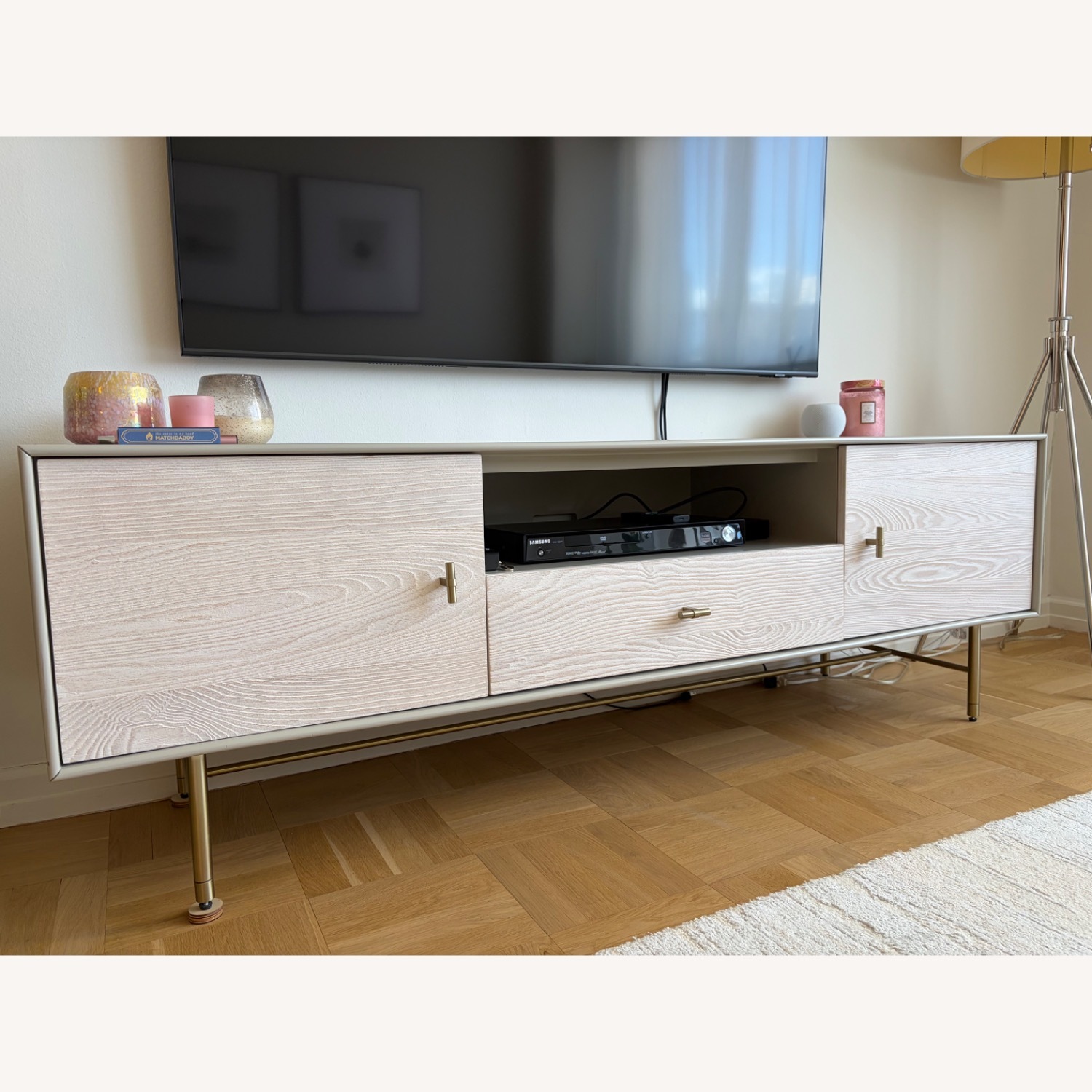 West Elm Modernist Media Storage 68" - image-1