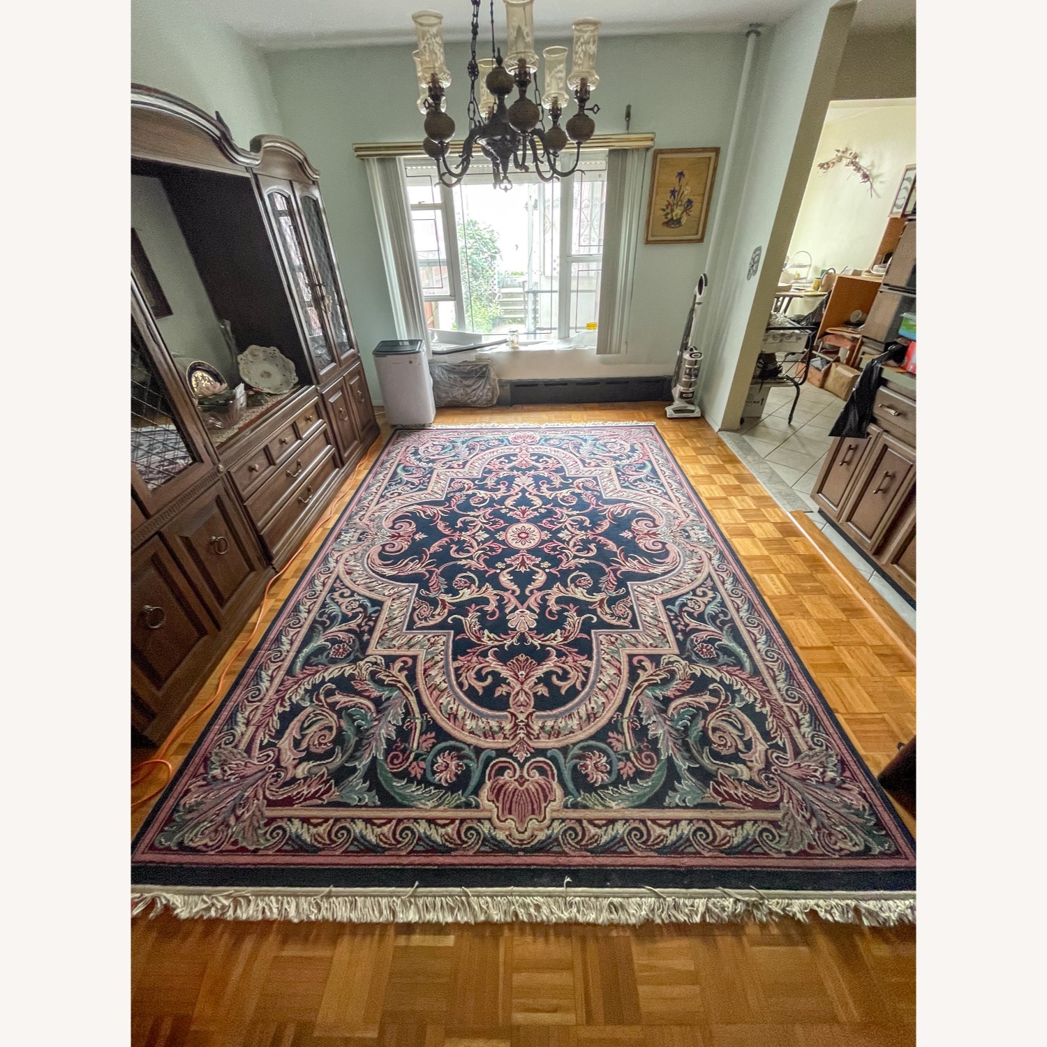 Oriental Weavers Large Vintage Area Rug 1970's - image-1