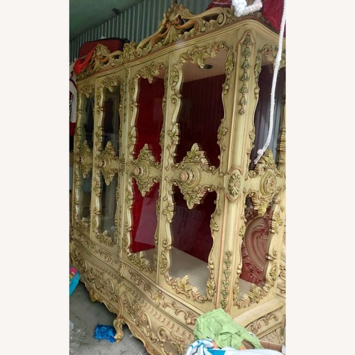 Used Hand Carved China Cabinet for sale on AptDeco